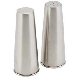 Salt & Pepper - Shaker Set - Conical - Stainless Steel - 12cm (4.7&quot;)