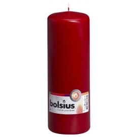 Pillar Candle - Bolsius - Burgundy - 70mm Diameter - 200mm Tall