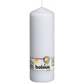 Pillar Candle - Bolsius - White - 70mm Diameter - 200mm Tall