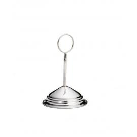 Card & Number Holder - Ring Top - Stainless Steel - 15cm (6&quot;)