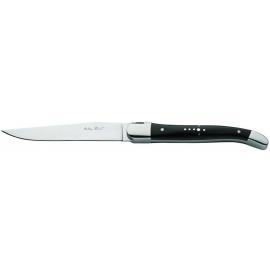 Steak Knife - Laguiole - Black Handle - 23cm (9&quot;)
