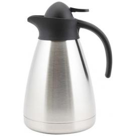 Vacuum Jug - Push Button - Contempory - Stainless Steel -1L