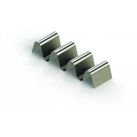 Taco Taxi - Stainless Steel - 3 Slot - 19x5.5x4cm