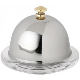 Butter Dish Dome - Stainless Steel - 9cm (3.5&quot;)