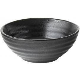 Tribeca - Round Bowl - Small  - Stoneware - Ebony - 7.4cm (2.9&quot;) - 6cl (2oz)