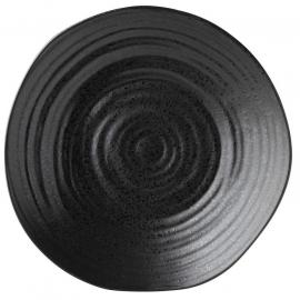 Wide Rim Plate - Tribeca  - Ebony - 21cm (8.25&quot;)