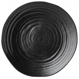 Wide Rim Plate - Tribeca  - Ebony - 28cm (11&quot;)