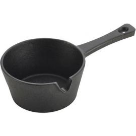 Saucepan - Cast Iron - Mini  - 4.5x9.7cm (1.8x3.8&quot;)
