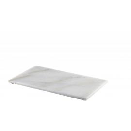Platter - Rectangular - Marble - White - GN 1/3
