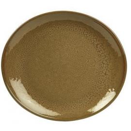 Plate - Oval - Terra Stoneware - Rustic Brown - 21cm (8.25&quot;)