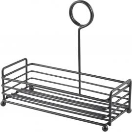 Table Caddy - Oblong - Black Wire