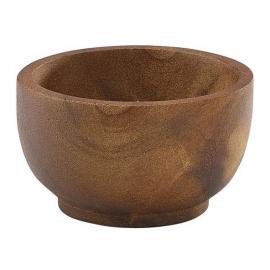 Dip Pot - Acacia Wood - 6cl (2oz)