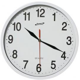 Wall Clock - White - 24cm (9.5&quot;) Diameter
