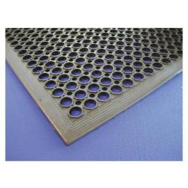 Anti Fatigue Floor Mat - Rubber - Genware - Black - 150x90cm