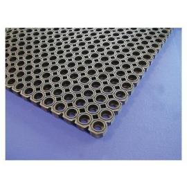 Anti Fatigue Floor Mat - Rubber - Black - 150x100cm