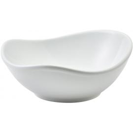 Organic Triangular Bowl - Porcelain - 64cl (22.5oz)