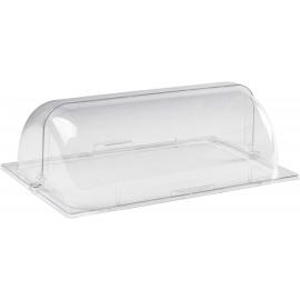 Display Cover - Roll Top - Polycarbonate (For Melamine Buffet Platters) - GN 1/1