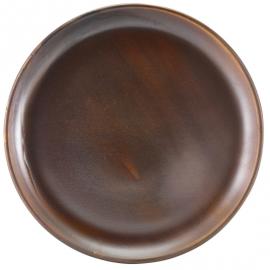Coupe Plate - Terra Porcelain - Rustic Copper - 27.5cm (10.75&quot;)