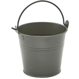 Serving Bucket - Galvanised Steel - Dark Olive - 50cl (17.6oz)