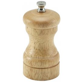Salt or Pepper Mill - Light Wood - 10cm (4&quot;)