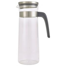 Water Jug - Glass - With Stainless Steel Lid - 1.5L (50oz)