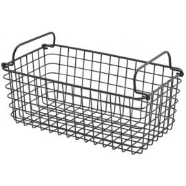 Display Basket - Wire - Black - GN 1/3 - 12cm Deep