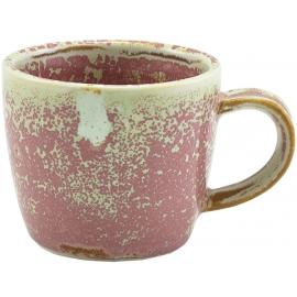 Beverage Cup - Bowl Shaped - Terra Porcelain - Rose - 9cl (3oz)