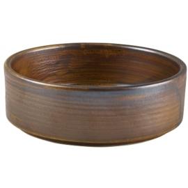 Presentation Bowl - Terra Porcelain - Rustic Copper - 33.5cl (11.8oz)