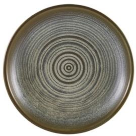 Coupe Plate - Deep - Terra Porcelain - Matt Grey - 21cm (8.25&quot;)
