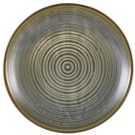 Coupe Plate - Deep - Terra Porcelain - Matt Grey - 25cm (10&quot;)