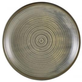 Coupe Plate - Deep - Terra Porcelain - Matt Grey  - 28cm (11&quot;)