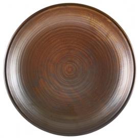 Coupe Plate - Deep - Terra Porcelain - Rustic Copper  - 28cm (11&quot;)