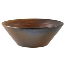 Conical Bowl - Terra Porcelain - Rustic Copper - 31cl (10.9oz)