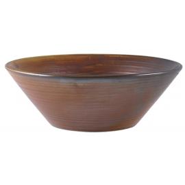Conical Bowl - Terra Porcelain - Rustic Copper - 96cl (33.8oz)