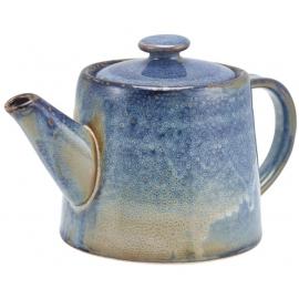 Teapot - Terra Porcelain - Aqua Blue - 50cl (17.5oz)