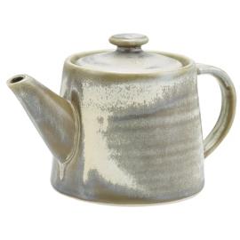 Teapot - Terra Porcelain - Matt Grey - 50cl (17.5oz)