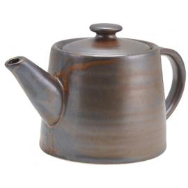 Teapot - Terra Porcelain - Rustic Copper - 50cl (17.5oz)