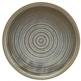 Presentation Plate - Low Profile - Terra Porcelain - Matt Grey - 21cm (8.25&quot;)