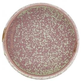Presentation Plate - Low Profile - Terra Porcelain - Rose - 18cm (7&quot;)