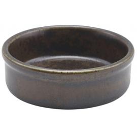 Tapas Dish - Terra Porcelain - Black - 10cm (4&quot;)