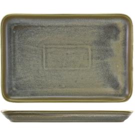 Plate - Rectangular - Terra Porcelain - Matt Grey - 30cm (11.8&quot;)