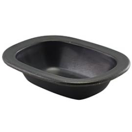 Pie Dish - Oval - Vintage Steel - Black - 24cl (8.4oz)