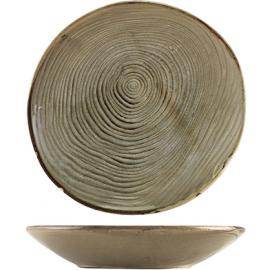 Coupe Bowl - Organic - Terra Porcelain - Grey - 21.5cm (8.5&quot;)