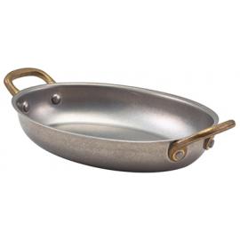 Serving Dish - Oval - Vintage Steel - 50cl (17.5oz)