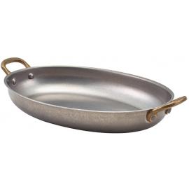 Serving Dish - Oval - Vintage Steel - 1L (35.25oz)