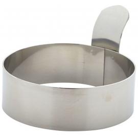 Egg Ring - Round - Stainless Steel - 7.5cm (3&quot;) Dia