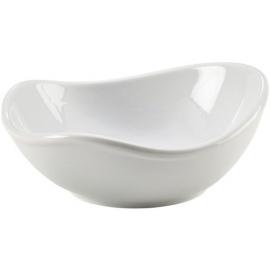 Bowl - Triangular - Porcelain - Organic - 15cm (6&quot;) - 30cl (10.5oz)