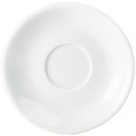 Saucer - Porcelain - White - 13.5cm (5.25&quot;)