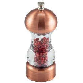 Salt or Pepper Mill - Antique Copper & Acrylic -14cm (5.5&quot;)