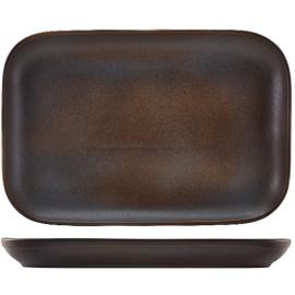 Rectangular Plate - Antigo - Terra Stoneware - Grey - 34.5cm (13.6&quot;)